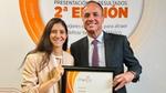 Hugo Salcedo en la entrega de Merco Talento