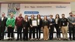 Representantes de Unilever y autoridades del Estado de México durante anuncio de inversión en Lerma.